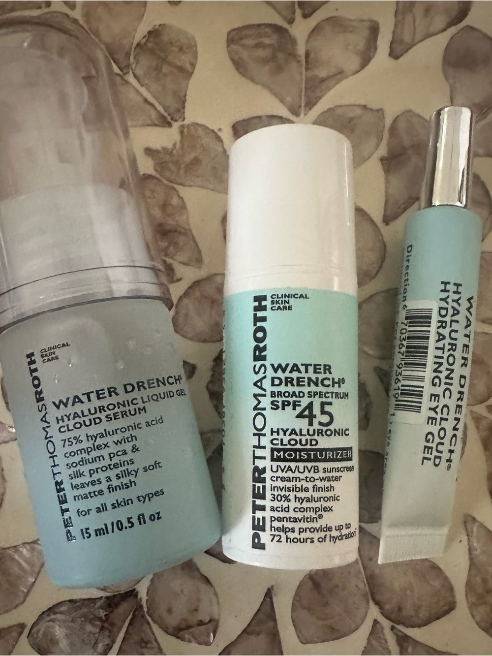 Peter Thomas Roth Water Drench Hyaluronic Cloud Skincare Set